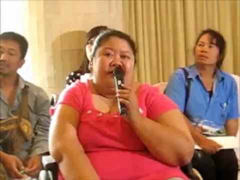 ถอดบทเรียนน้ำท่วมคนพิการในจ.นครปฐมที่สนามกอล์ฟรอยัลเจมส์๑๙กย๕๕