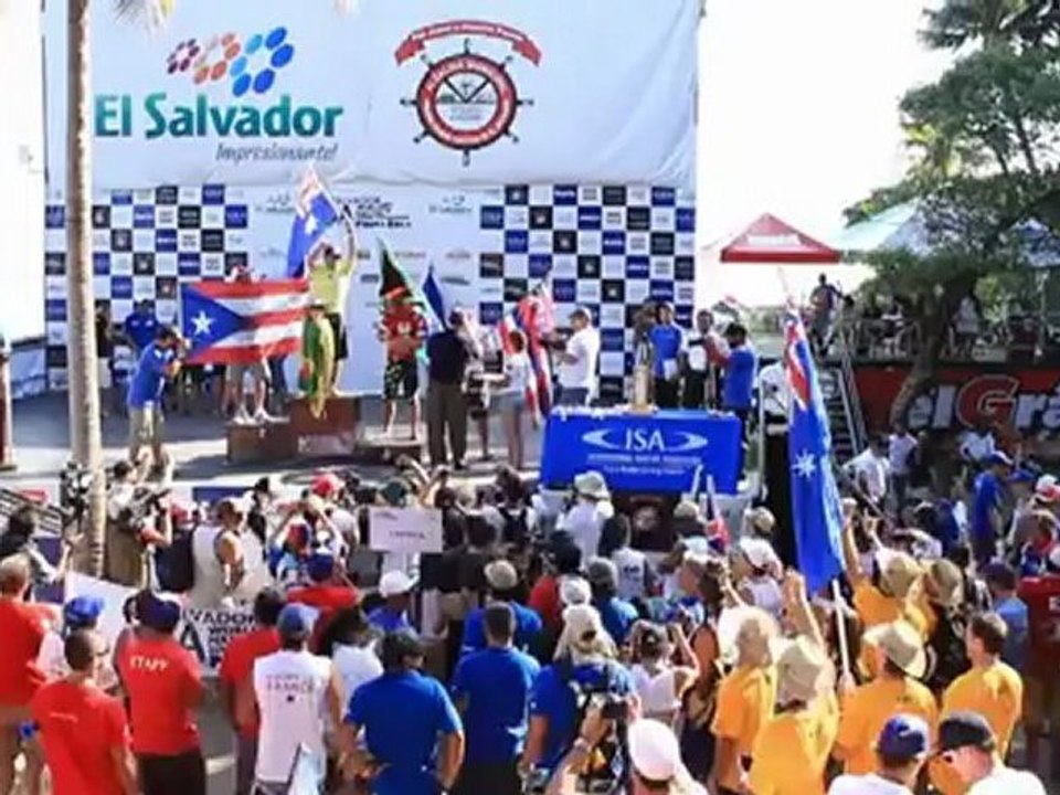 El Salvador ISA World Masters Surfing Championship 2011 - Closing Ceremony