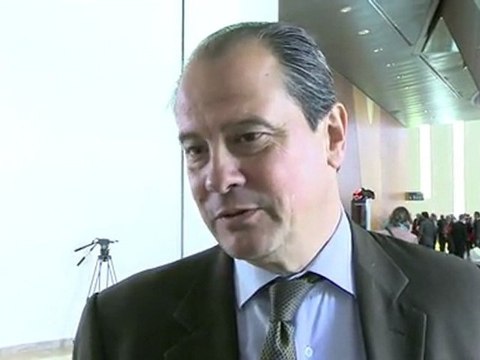 Jean-Christophe Cambadelis aux journées parlementaires