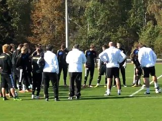 Получение вводной на тренировку