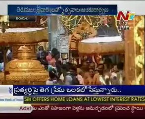Tirumala Srivari Brahmotsavams Started with Ankurarpana