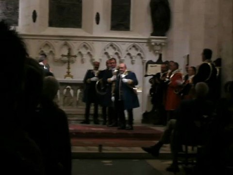 Concert des Trompes d'Ile de France et Echos du Pays d'Auge (3), donné en l'église de Lyons-la-Forêt