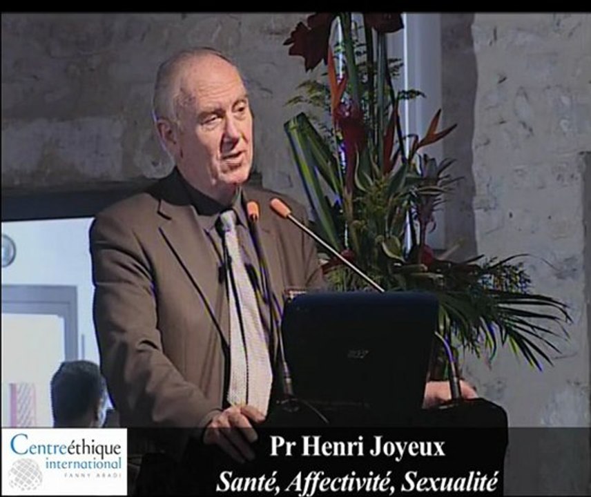 Pr Henri Joyeux "Santé, Affectivité, Sexualité"