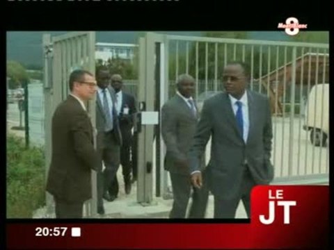 Visite de Salif Lamoussa Kaboré à INES (Savoie)
