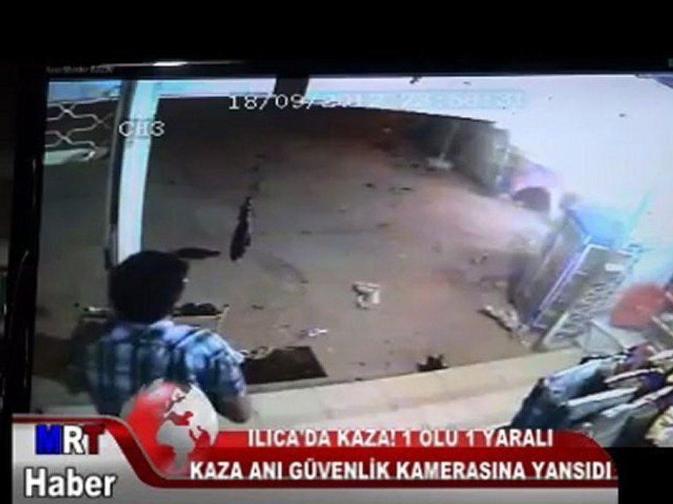 ILICA'DA KAZA 1 ÖLÜ 1 YARALI