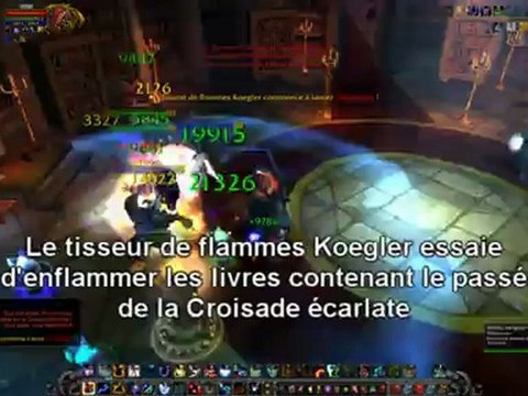 Tisseur de flammes Koegler, Salles écarlates - Mists of Pandaria