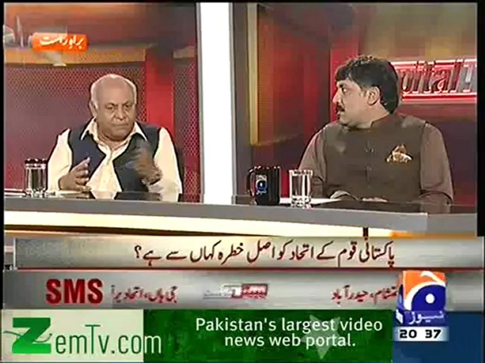 Capital talk - Senator Hasil Bazinjo, Sheikh Waqas Akram and Babar Sattar - 19th september 2012 part 2