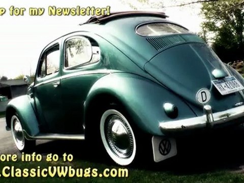 Classic VW BuGs 1967 VW Beetle Restoration by Chris Vallone