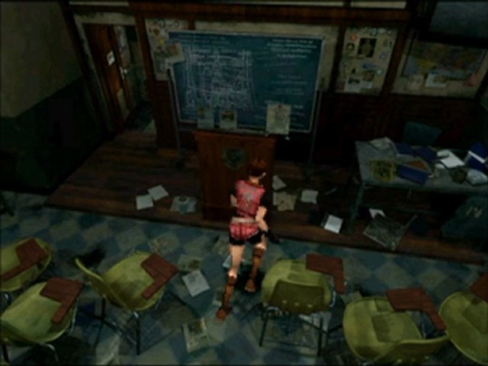 Resident evil 2 ) On découvre le lieu