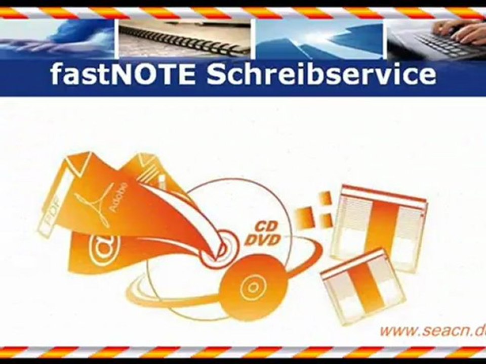 fastNOTE Schreibservice - Ihr Schreibdienst