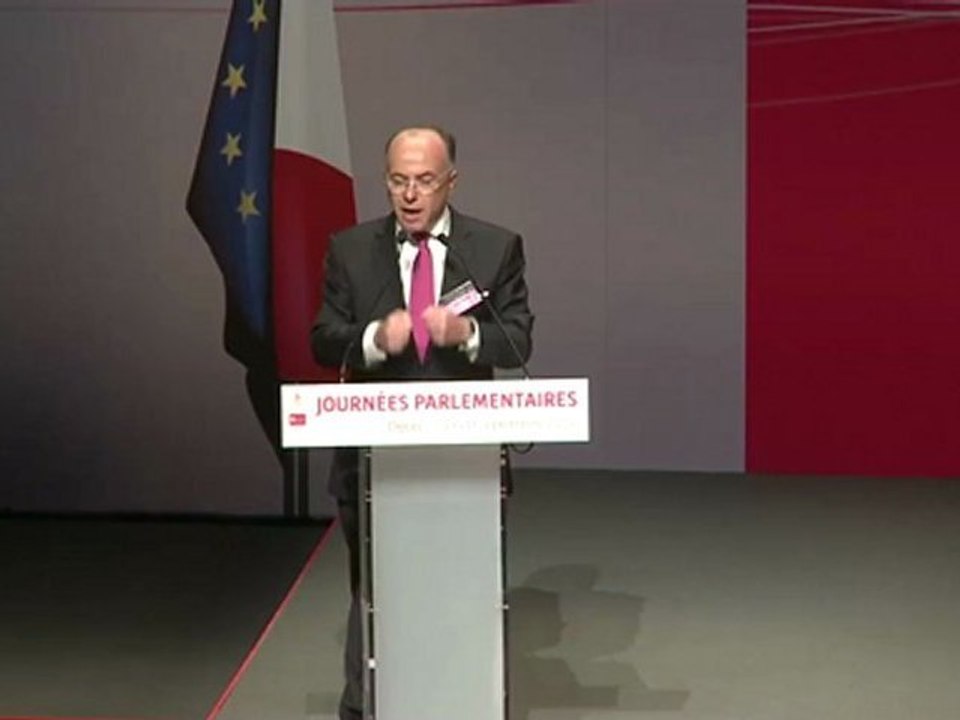 Discours de Bernard Cazeneuve aux Journées parlementaires de Dijon