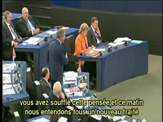 Nigel Farage - Détruire l'Union d'Etat Barroso  12/09/2012
