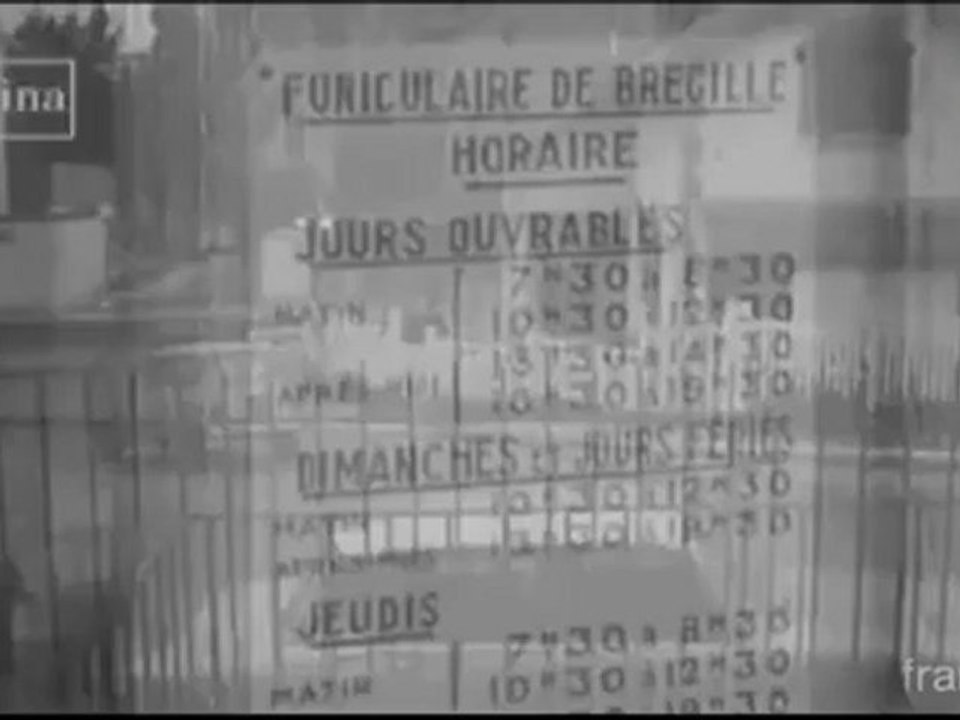 Le Funiculaire de Besançon en 1972