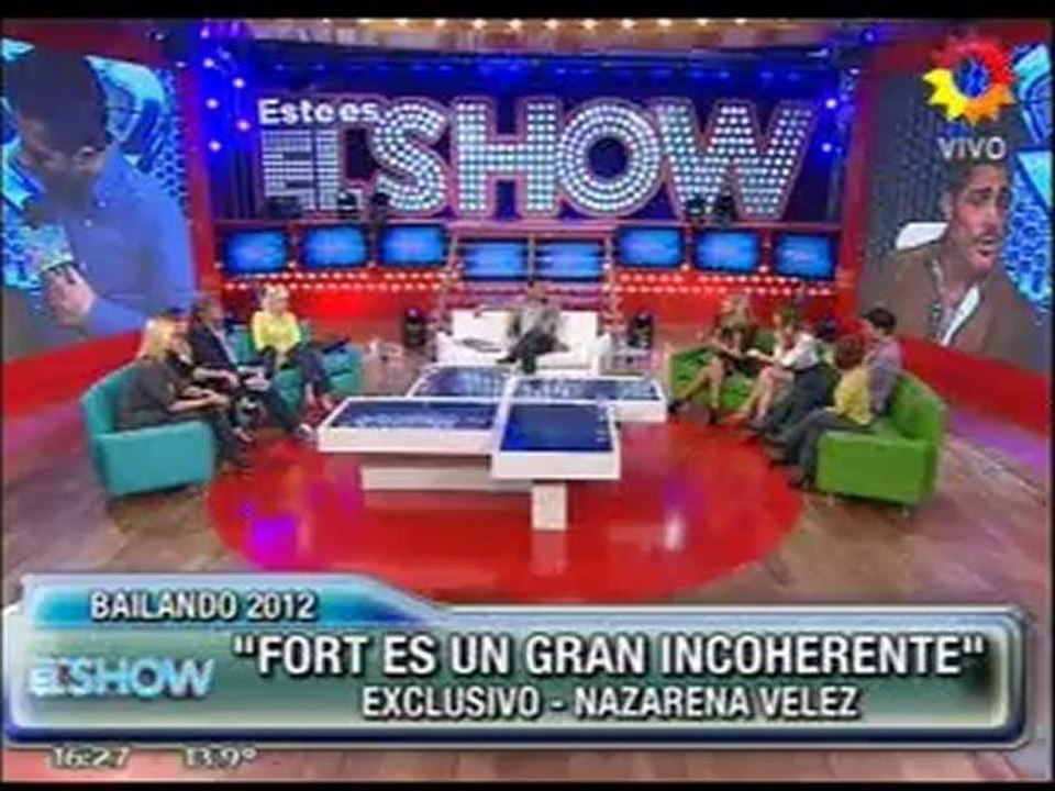 Pronto.com.ar Nazarena Velez contra Ricardo Fort 1