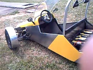 VOITURE ELECTRIQUE (electric car) AFPA VALENCE MOTEUR ETEK mars ME0709