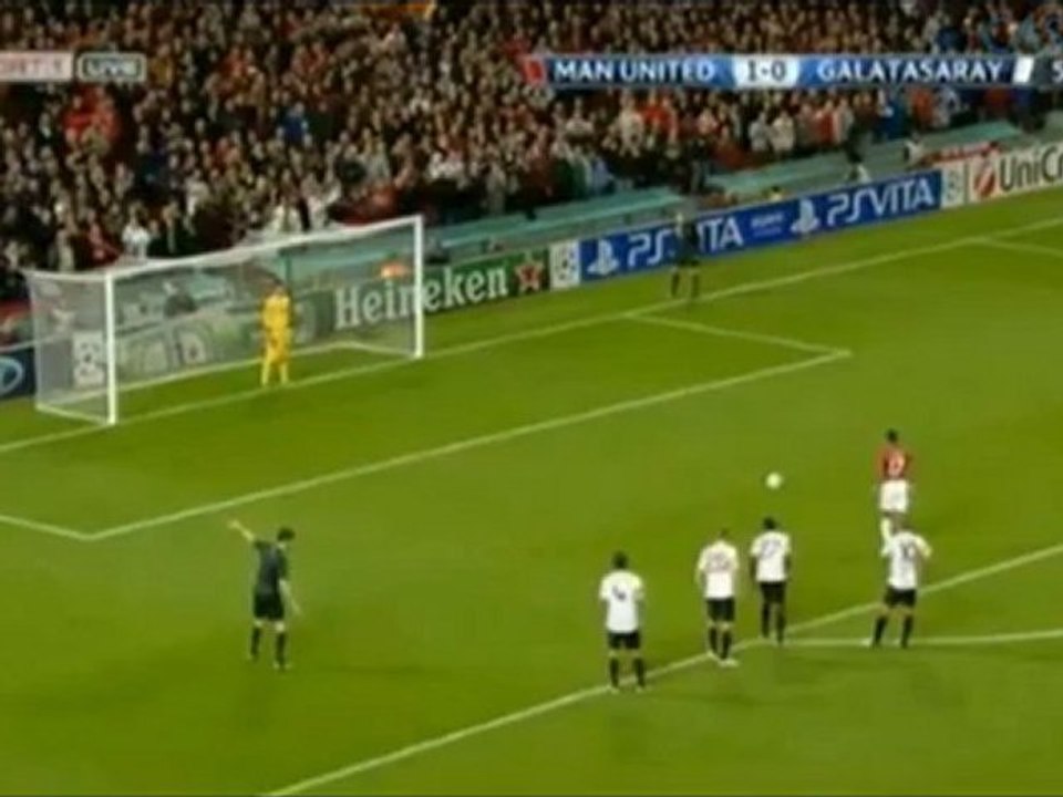 Penalty parado por Muslera vs Nani