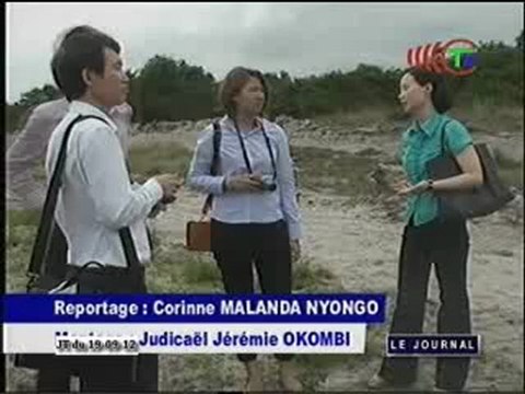 Visite du site où sera érigée la première zone économique spéciale du Congo