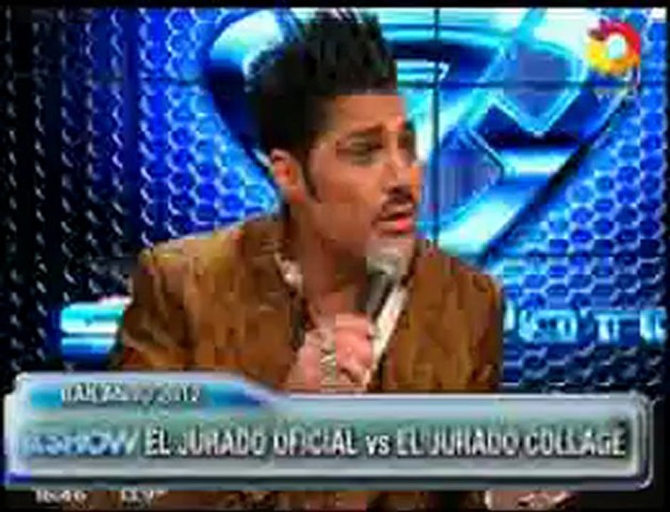 Pronto.com.ar El jurado collage vs el Jurado oficial