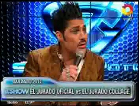 Pronto.com.ar El jurado collage vs el Jurado oficial