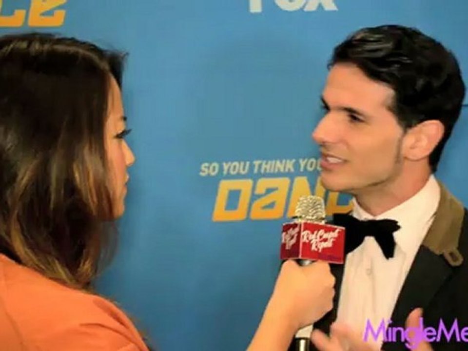 Tyce Diorio at So You Think You Can Dance Tour Press Junket #SYTYCD @TyceDiorio