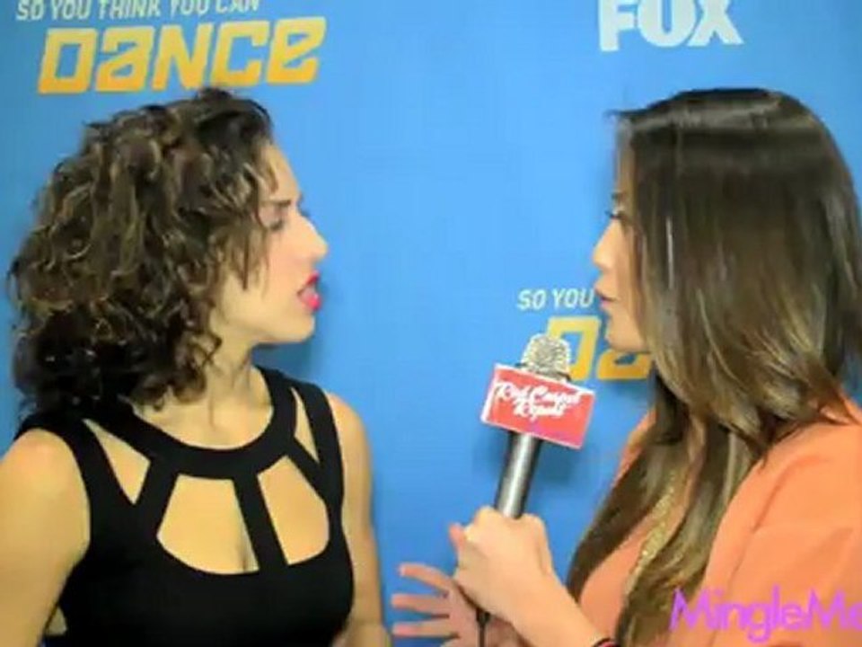 Eliana Girard at So You Think You Can Dance Tour Press Junket #SYTYCD @Dance9Eliana