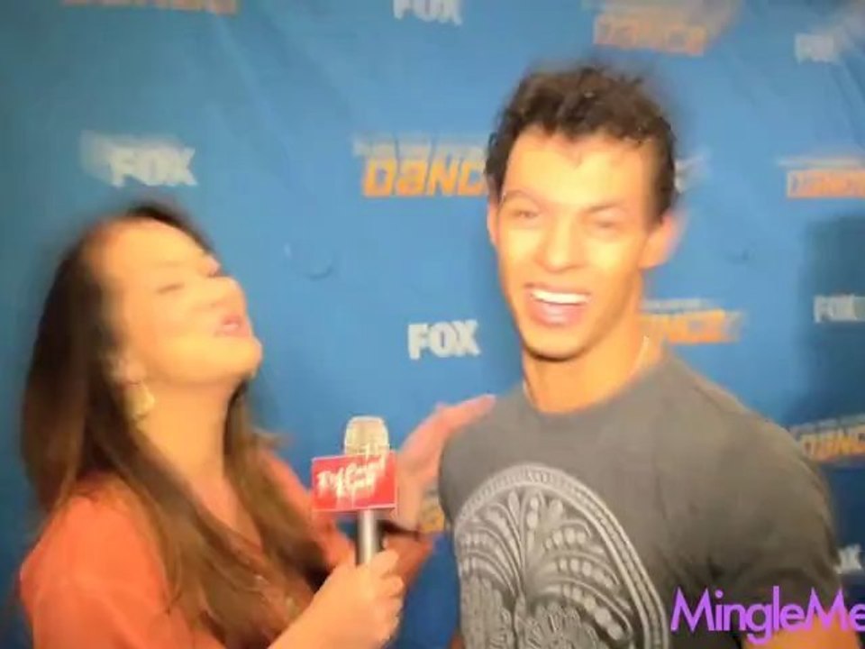 Chehon Wespi-Tschupp at So You Think You Can Dance Tour Press Junket #SYTYCD @Dance9Chehon