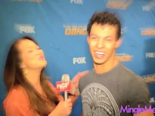 Chehon Wespi-Tschupp at So You Think You Can Dance Tour Press Junket #SYTYCD @Dance9Chehon