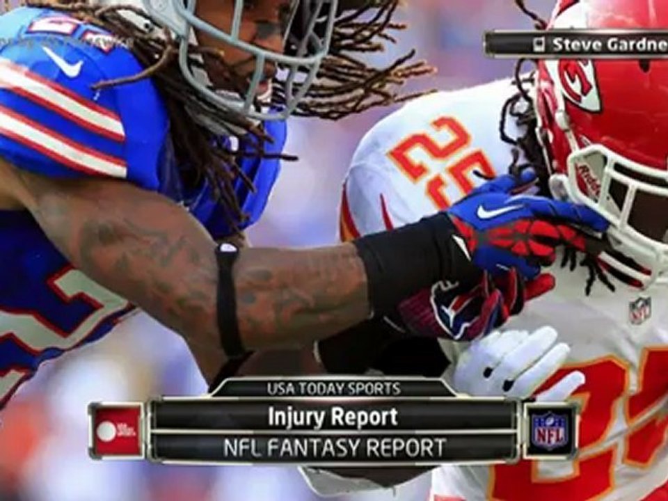 USA Today Sports - NFL Fantasy Injury Report - 9.19.12
