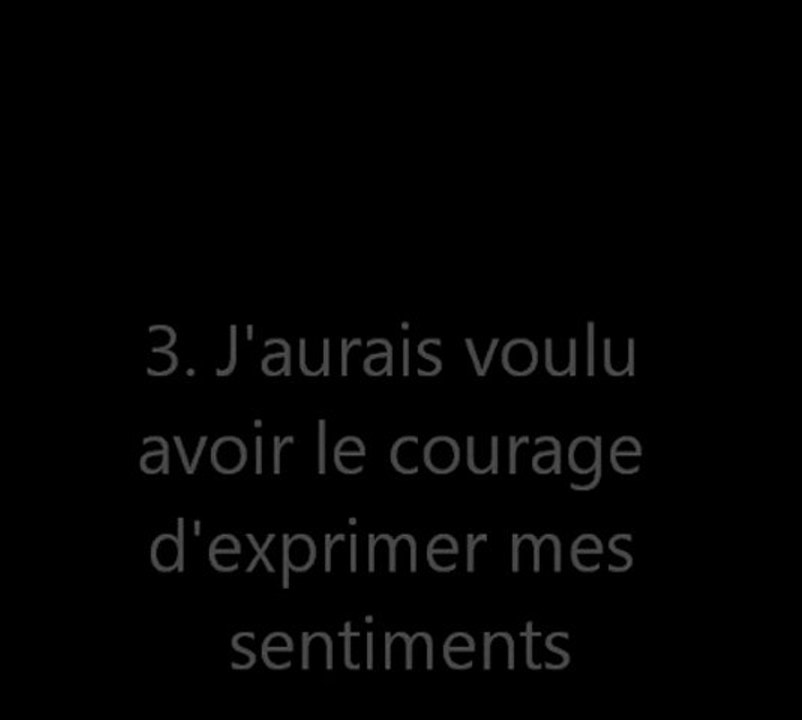 5 regrets