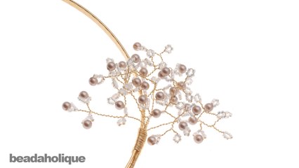 How to Create a Wire Wrapped Beaded Sprig