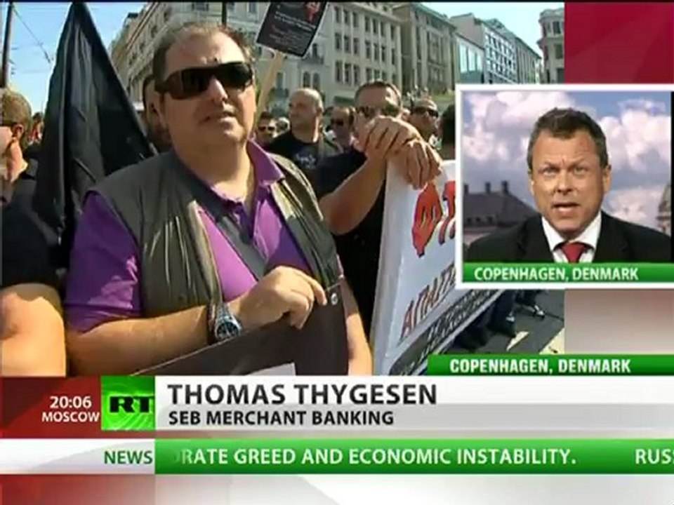 Greek Debtlock: Riot squads fire tear gas at bailout protesters