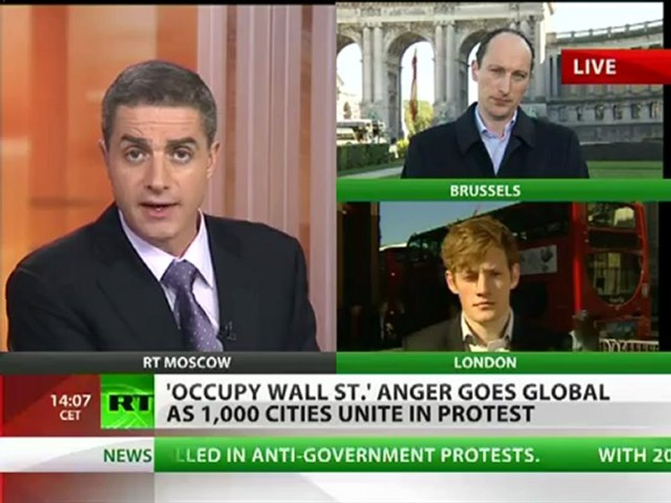 Occupy Together: World Street protests fight big banksters