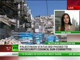 Bid Over: Palestinians pushing, Israel building