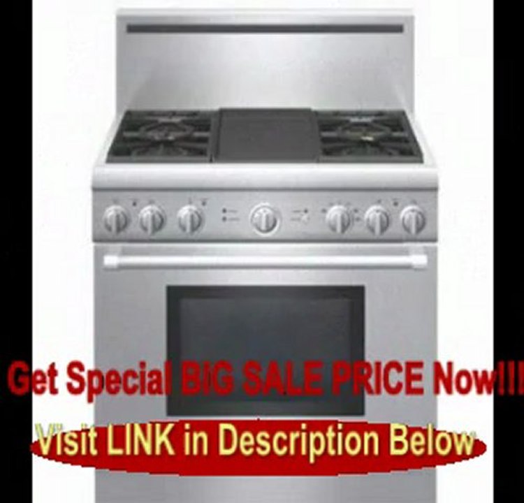 BEST PRICE Thermador : PRD366GHU 36 Dual-Fuel Range - Stainless Steel