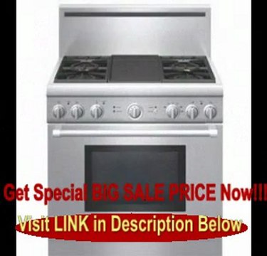 BEST PRICE Thermador : PRD366GHU 36 Dual-Fuel Range - Stainless Steel