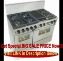 SPECIAL DISCOUNT 48 Pro-Style Dual-Fuel LP Gas Range with 6 Sealed Ultra High-Low Burners 3.69 cu. ft. Convection Electric Oven Self-Cleaning and Double Sided Grill/Griddle Stainless