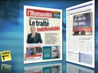 Revue de presse Unes 1ère - 20 septembre 2012