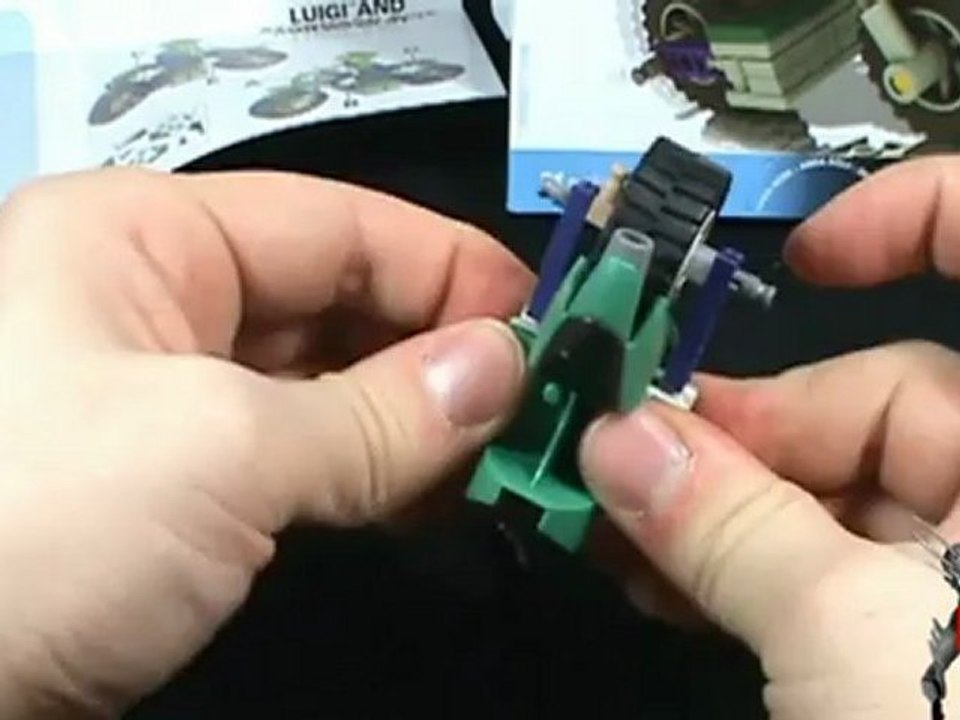 Collectible Spot - K'Nex Mario Kart Luigi and Standard Bike Building Set