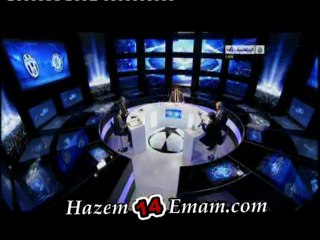 حازم إمام و الاستديو التحليلى لمباراة تشيلسى و يوفنتوس 2-2