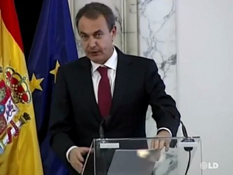 Zapatero a Montilla: Te quiero dar las gracias aunque no te callas