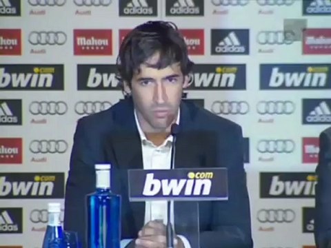 Raúl en su despedida del Real Madrid: Ha llegado el momento