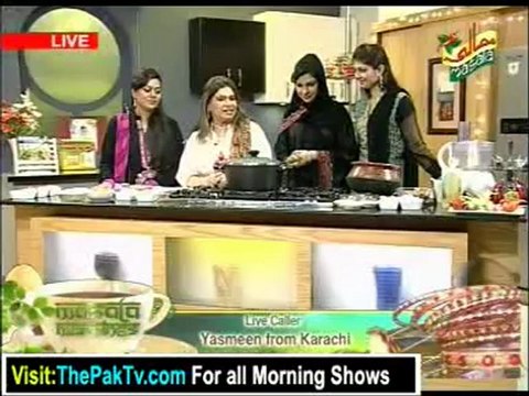 Masala Mornings with Shireen Anwar - 20th September 2012 - Part 1