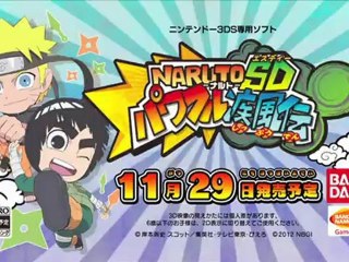 Naruto SD Powerful Shippuden - Trailer TGS 2012