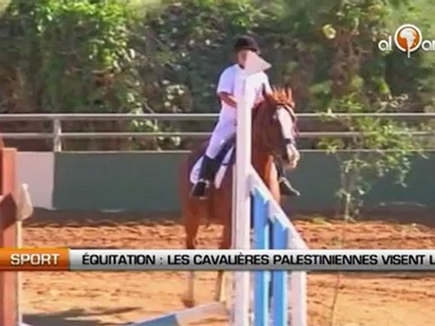 Equitation : Les cavalières palestiniennes visent les JO