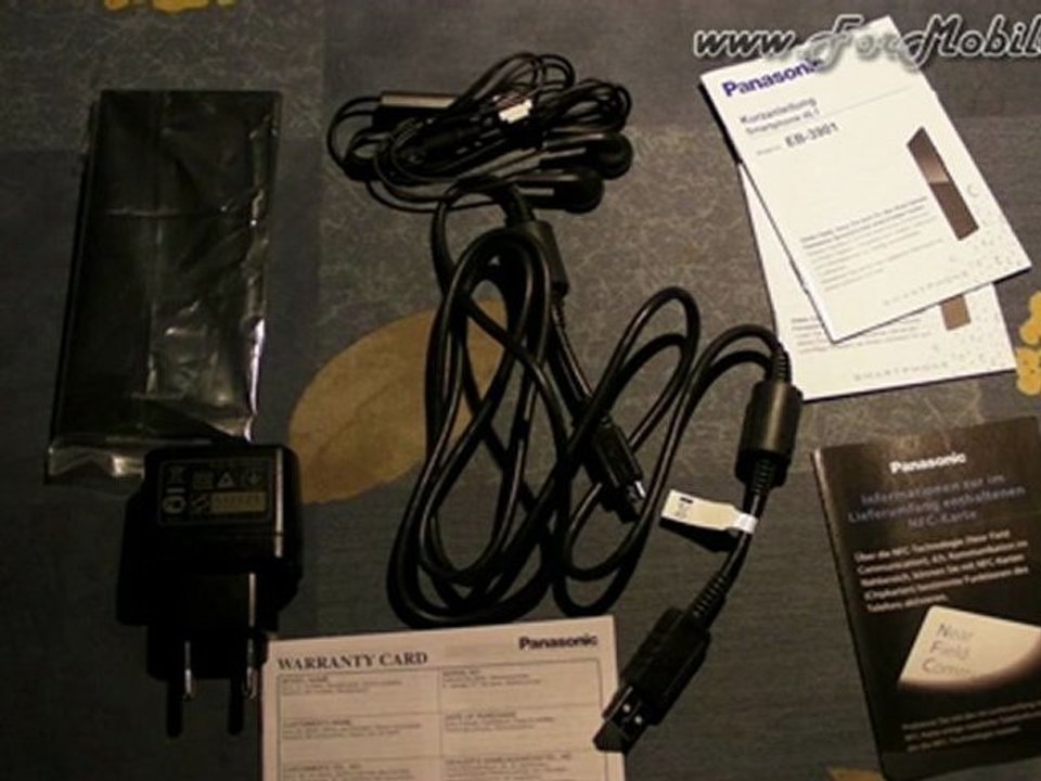 Panasonic Eluga - Unboxing