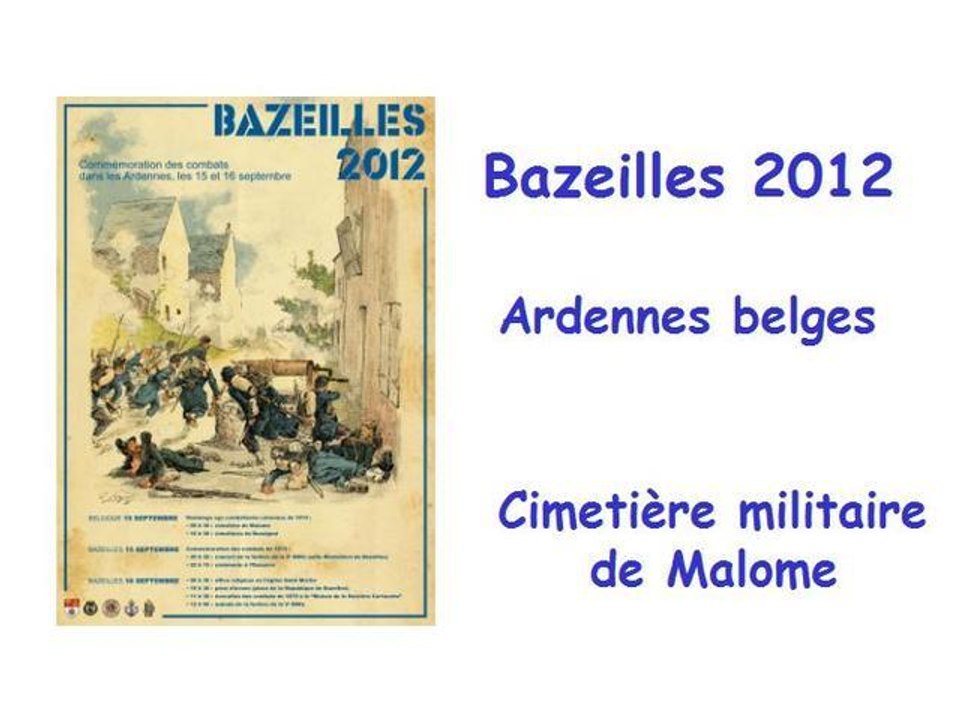 Bazeilles 2012 - Cimetière militaire de Malome