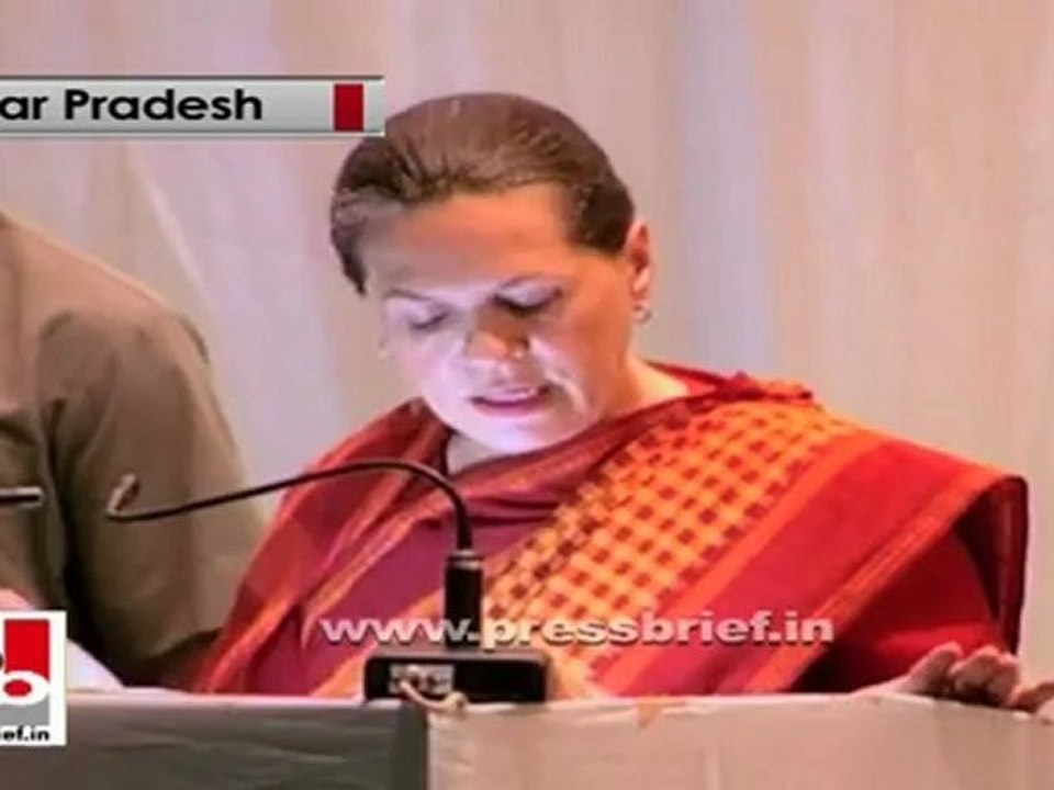 Sonia Gandhi recalls Indira Gandhi’s vision for development