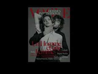 Making of du nouveau numéro du Vogue Hommes International