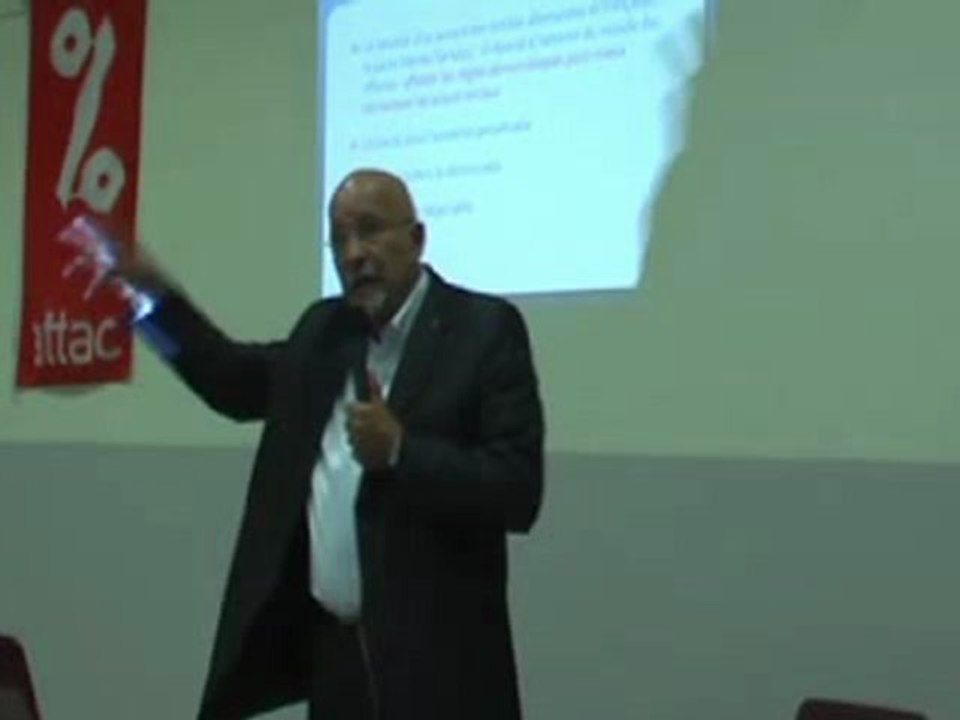 Le TSCG par Raoul Marc Jennar à Evry le 11 sept 2012