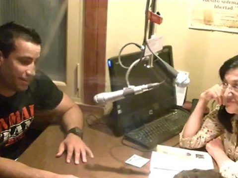 Equipo de Animal Team en FM Universo